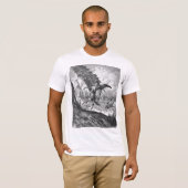 T-shirt Moulins à vent de combat (Devant entier)