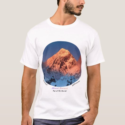 T-shirt Mount Everest (Devant)