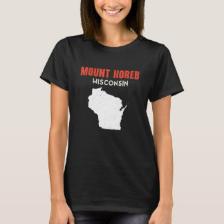 T-shirt Mount Horeb USA State America Travel Montanan Hele
