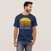 T-shirt Mount Katahdin Maine Sunset Hiking Mountain T (Devant entier)