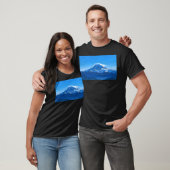 T-shirt Mount Rainier With Lenticular Cloud (Impressionist (Unisexe)