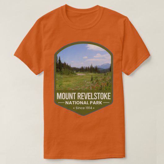 T-shirt Mount Revelstoke National Park 3 (Design devant)