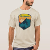 T-shirt Mount Russell California Sunrise (Devant)