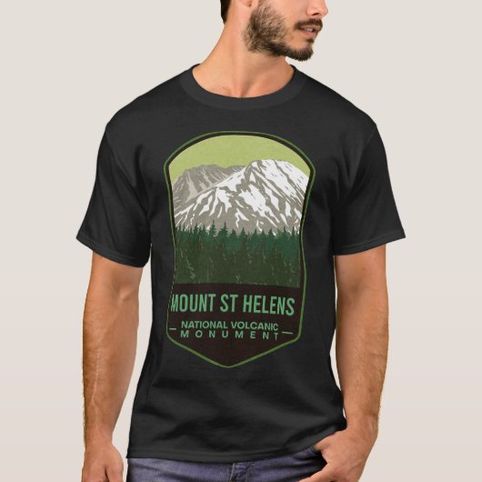 T-shirt Mount Saint Helens National Volcanic Monument (Devant)