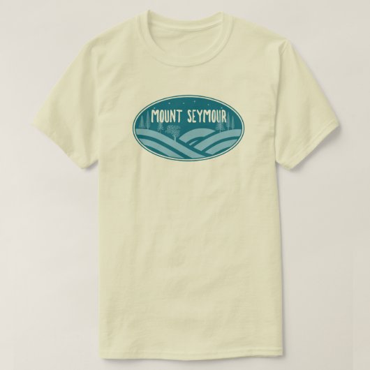 T-shirt Mount Seymour Outdoors (Design devant)