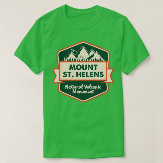 T-shirt Mount St Helens National Volcanic Monument Classic (Design devant)