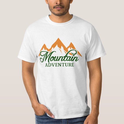 T-shirt Mountain Adventure (Devant)