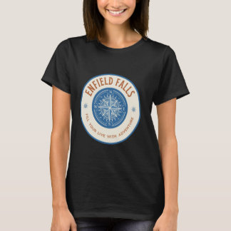 T-shirt Mountain Adventure Design Randonnée & Camping en E