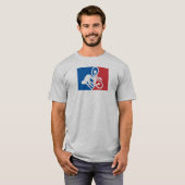 T-shirt Mountain Bike Crash All Star (Devant entier)