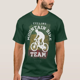 T-shirt Mountain Bike Guinea MTB Downhill Biker Biking Cyc