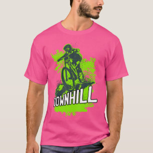 T-shirt Mountain Bike Mtb Downhill Vélo Hobby Sport Bmx