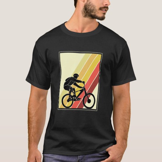 T-shirt Mountain Bike Retro Mtb Vintage 2 (Devant)