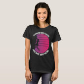 T-shirt Mountain Climbing Rock Climb Climber Girlfriend (Devant entier)