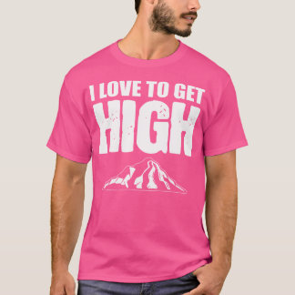 T-shirt Mountain Escalades Sports Rock Climber