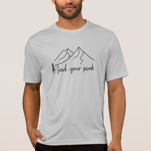 T-shirt Mountain Peak (Devant)