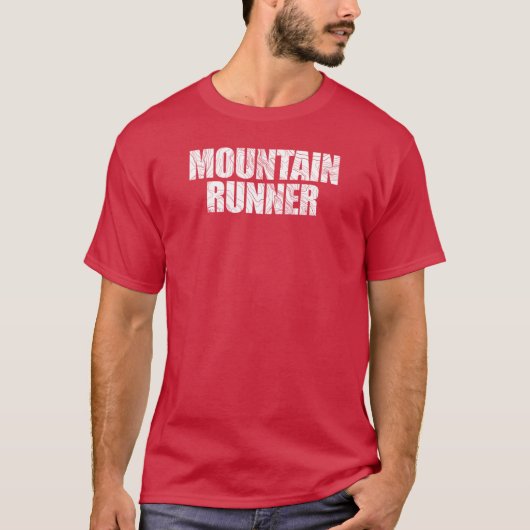 T-shirt Mountain Runner (Devant)