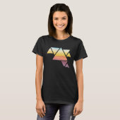 T-shirt Mountain Travel Superbe Randonnée Abstrait Prism T (Devant entier)