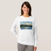 T-shirt Mountain View de lac perdu (Devant entier)