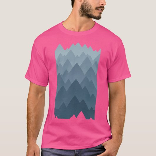 T-shirt Mountain Vista Gris (Devant)