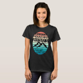 T-shirt Mountains are Calling Sunsets  Snow Slopes Family  (Devant entier)
