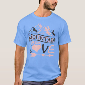 T-shirt Mountains Hiking Mountaineering Sports Love Alps f