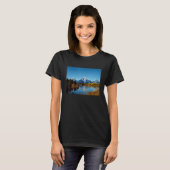T-shirt Mountains Lake Reflection Grand Teton National Par (Devant entier)