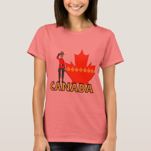 T-shirt Mountie canadien