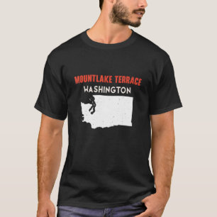 T-shirt Mountlake Terrace Washington USA State America Tra