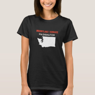 T-shirt Mountlake Terrace Washington USA State America Tra