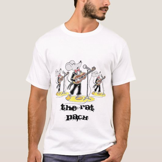 T-shirt mouse6, mouse6, mouse6, le paquet de rat (Devant)