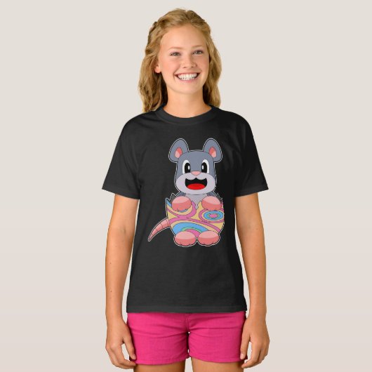 T-shirt Mouse Easter Easter (Devant entier)