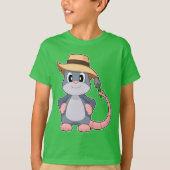 T-shirt Mouse Farmer Garden (Devant)