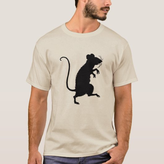 T-shirt Mouse silhouette (Devant)