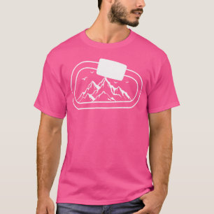 T-shirt mousqueton d'escalade de roche mousqueton d'escala