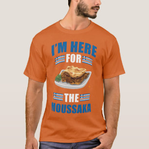 T-shirt Moussaka Nourriture Grecque Grèce Platravel ami