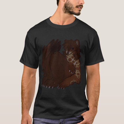 T-shirt Mousse de chêne transparente (Devant)