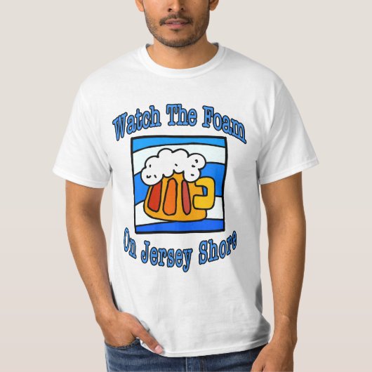 T-shirt Mousse Jersey Shore (Devant)