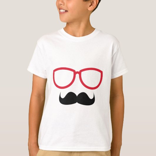 T-shirt Moustache (Devant)
