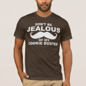 T-shirt moustache COOKIE DUSTER (Devant)