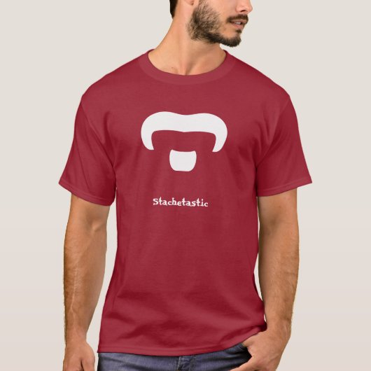 T-shirt Moustache de balancier (Devant)