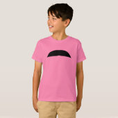 T-shirt Moustache de Chevron (Devant entier)