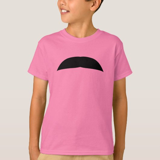T-shirt Moustache de Chevron (Devant)