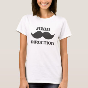 T-shirt Moustache de ~ de direction de Juan