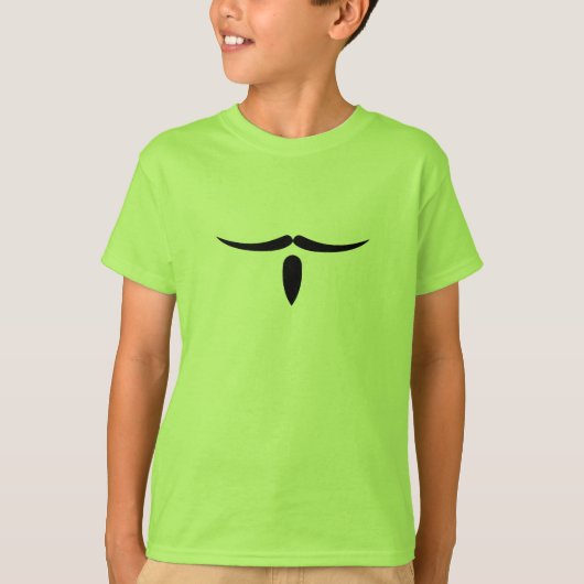 T-shirt Moustache de mousquetaire (Devant)