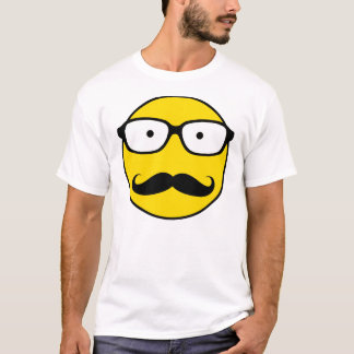 T-shirt Moustache de NerdSmiley
