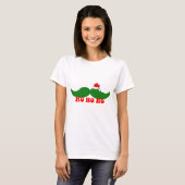 T-shirt Moustache de Noël (Devant entier)