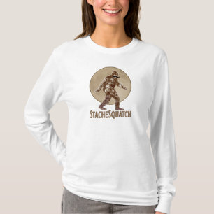 T-shirt Moustache de STACHESQUATCH I si vous avez vu mon