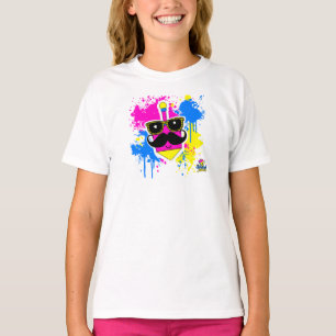 T-shirt Moustache Dreidel