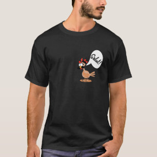 T-shirt Moustache Drôle de Poule