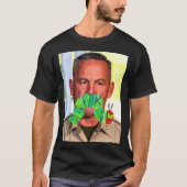 T-shirt Moustache en colère (Devant)